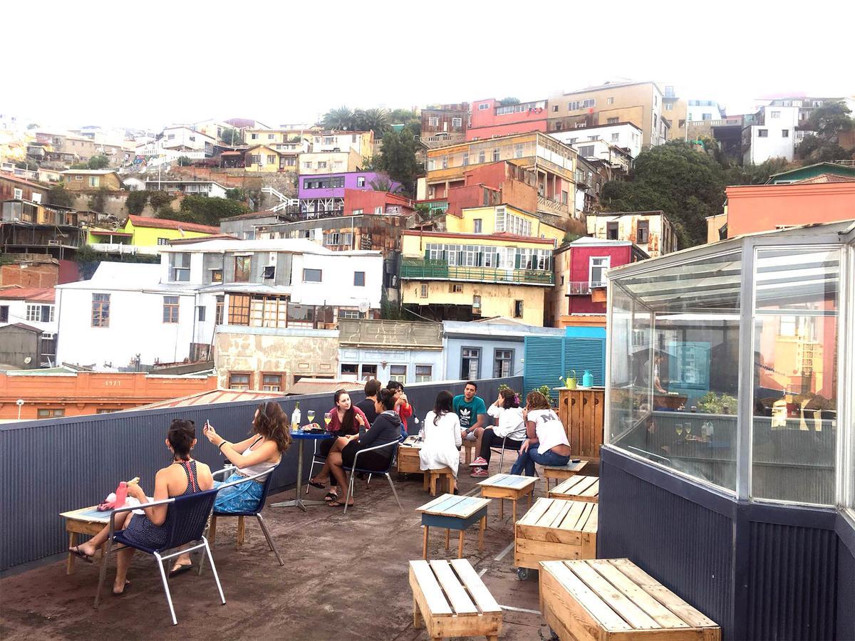 Casa Lastra Hostel Valparaíso Esterno foto
