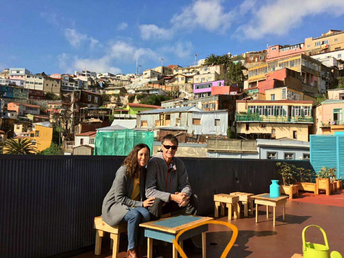 Casa Lastra Hostel Valparaíso Esterno foto
