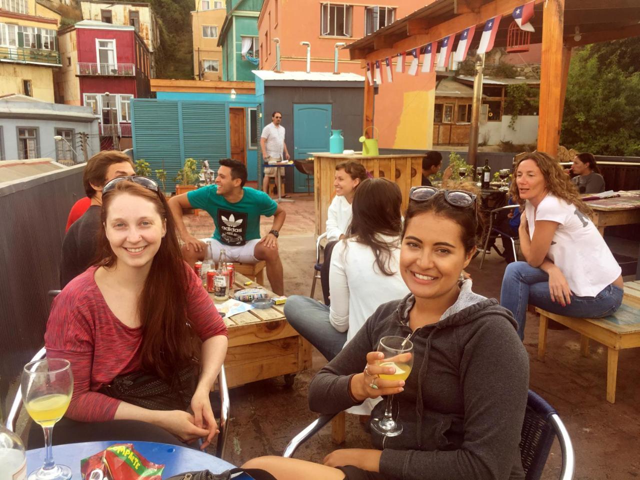 Casa Lastra Hostel Valparaíso Esterno foto